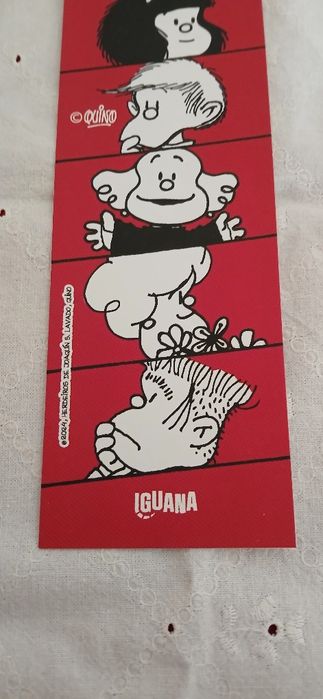 Marcador de livro Mafalda