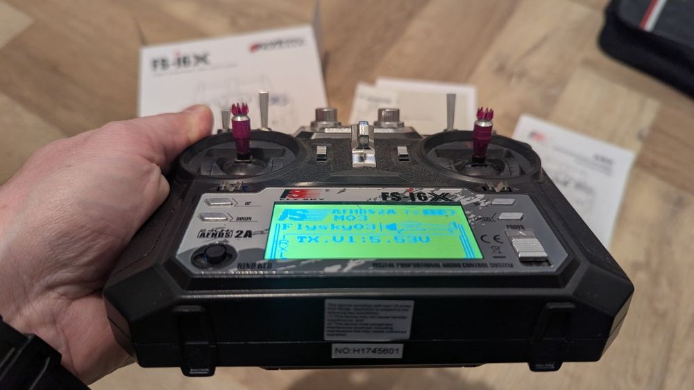 Aparatura RC Flysky FS-i6X z odbiornikiem