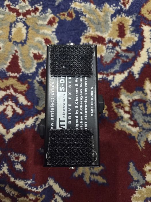 Pedal guitarra overdrive simulação Soldano