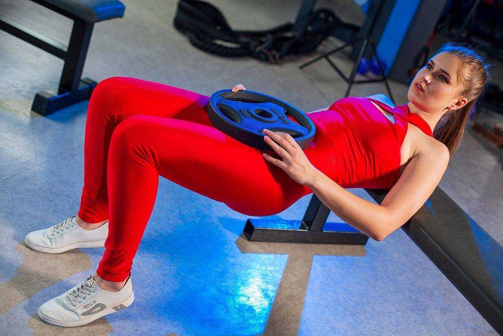 Диск олімпійский 20 кг Ø51 мм з хватом RN-Sport / Диски/Блин олимпий