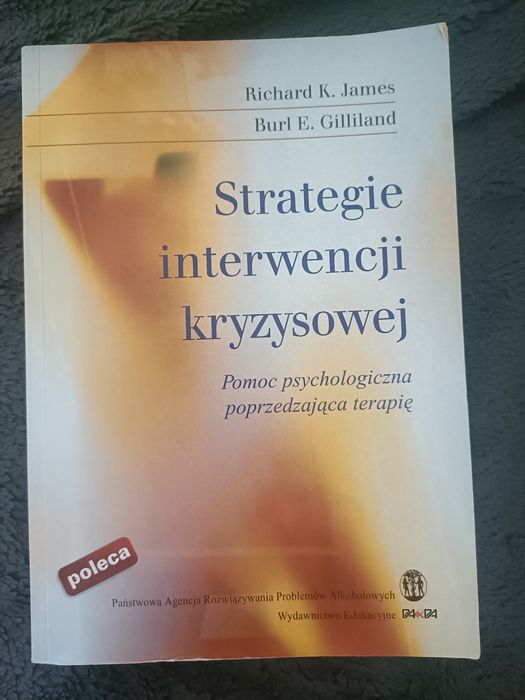 Strategie Interwencji Kryzowej pomoc psychologiczna poprzedz.  terapię
