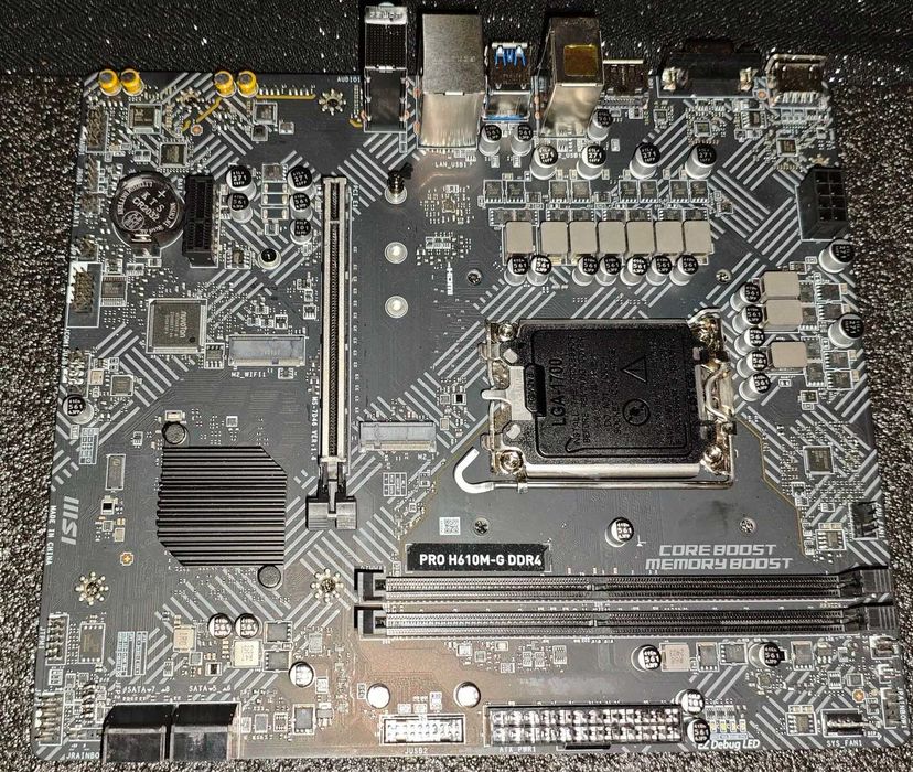 Płyta MSI PRO H610M-G DDR4 LGA1700 NOWA!