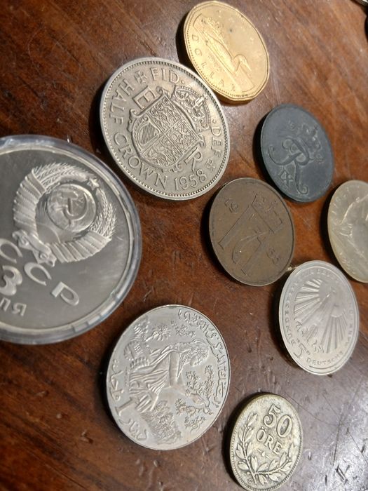 Moedas estrangeiras antigas