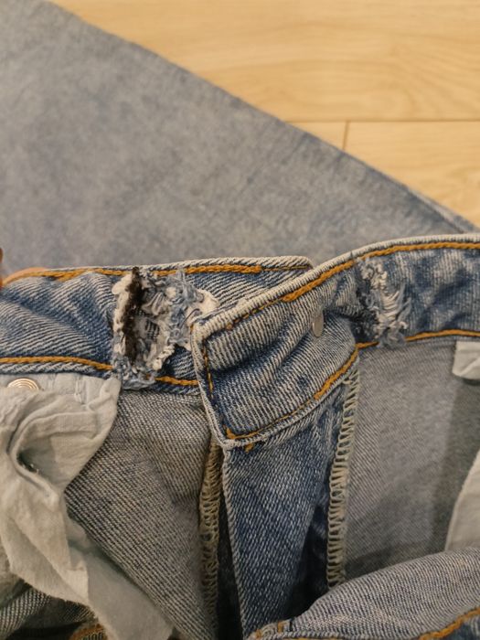 jeansy straight 38/M