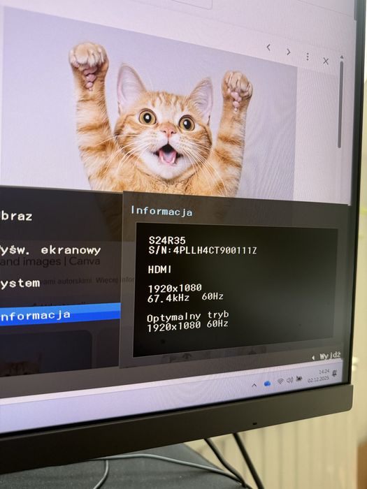 MONITOR SAMSUNG s24r35 24" CALE, okazja!