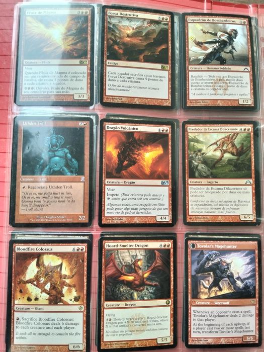 Coleção cartas Magic the gathering