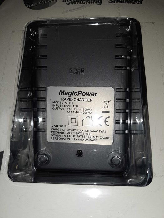Зарядное устройство 3в1 Magic Power (C-411) 4xAA/AAA (сеть, авто)