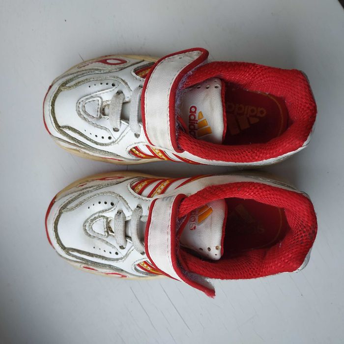 Шкіряні кросівки на дівчинку Adidas 23р. 14.5 см.