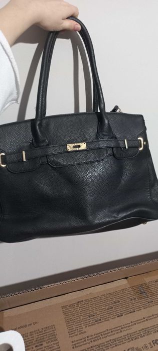 Torba czarna srednia