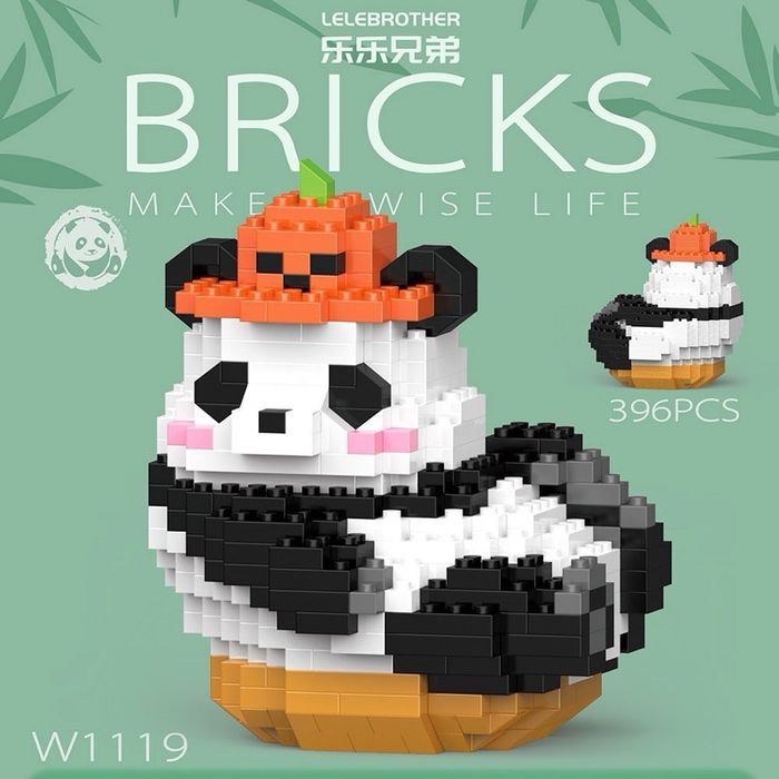 Конструктор типу lego панда