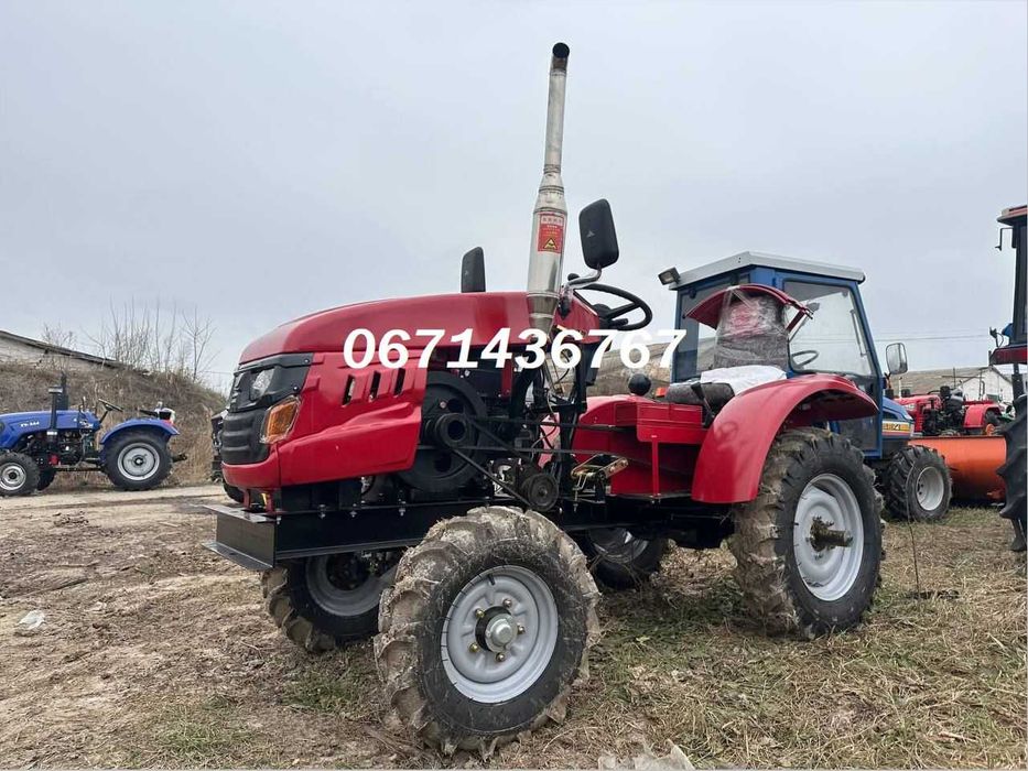 Мото-Трактор 160BN з Посиленою рамой+ Фреза та Плуг ДОСТАВКА-0! Кредит