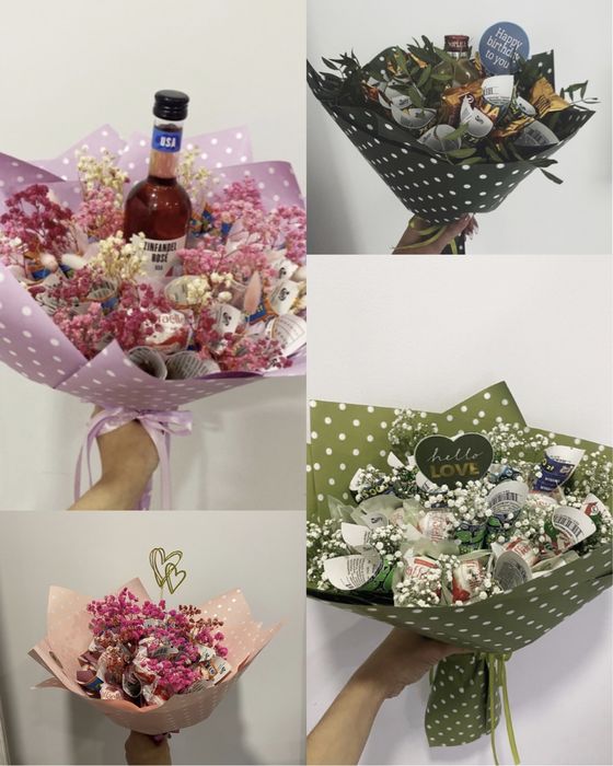 Bukiet jadalny ślub urodziny