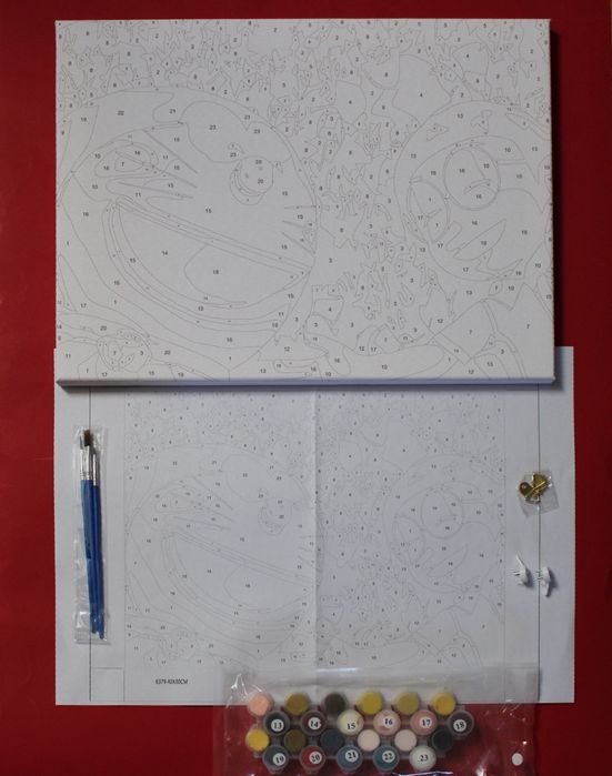 Malowanie po numerach 30x40