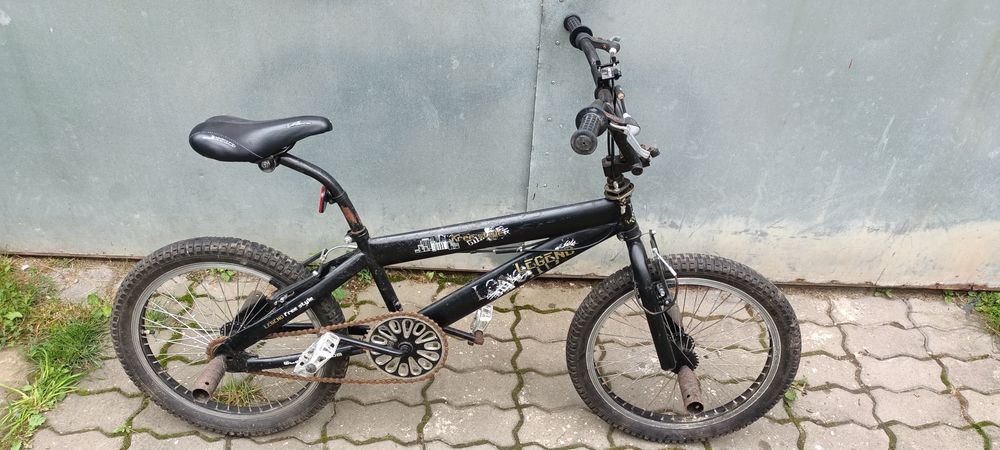 BMX z pegami stan dobry
