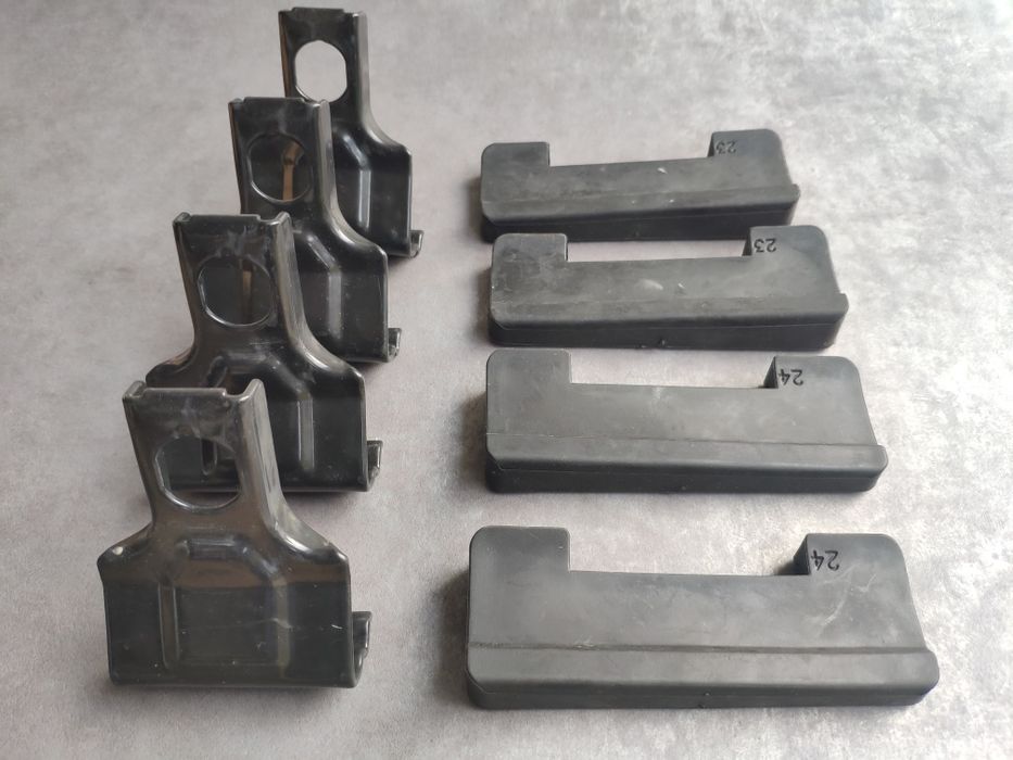 Kit Fixação Barras Thule (Foot Pack 750 + Kit 1218) - VW Passat 01-04