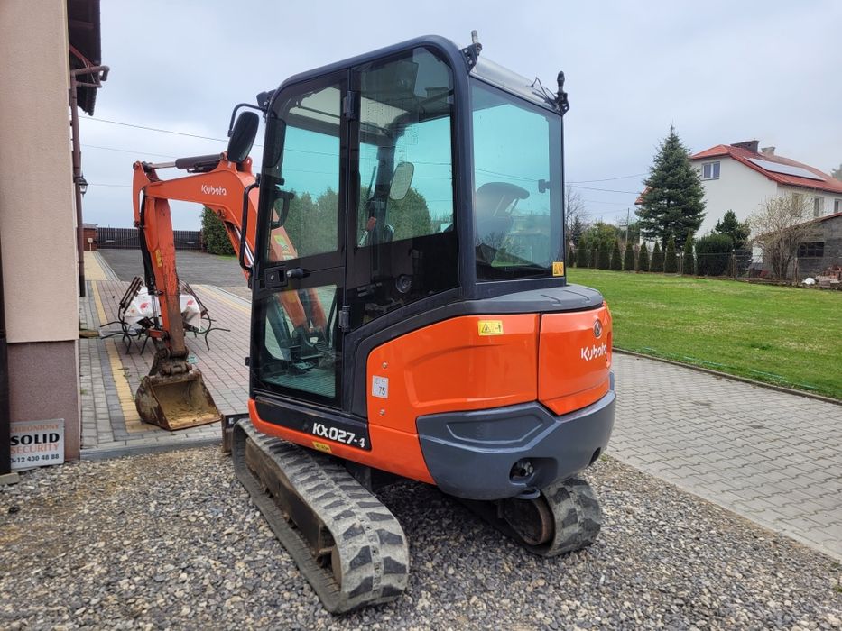 Kubota kx027-4 2020r 1960mth