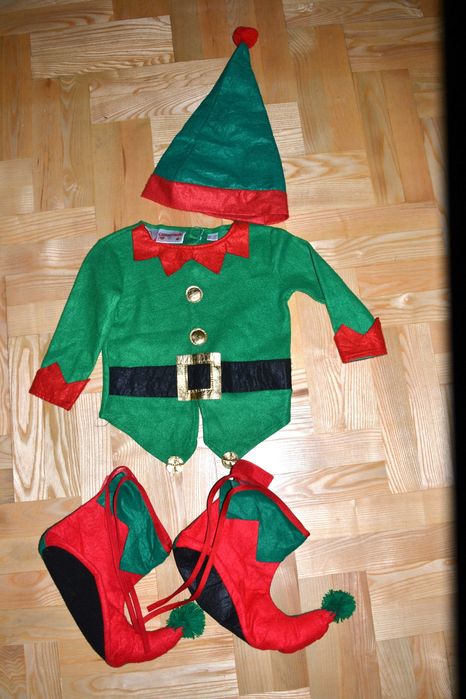 Elf Skrzat strój przebranie  3/4 Lat_98/104 cm