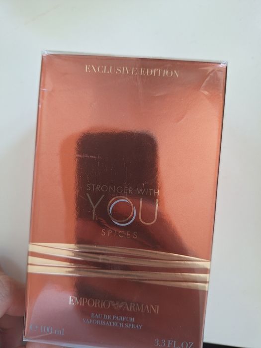 Emporio armani exclusive edition stronger with you spices Eau De perfum 100ml