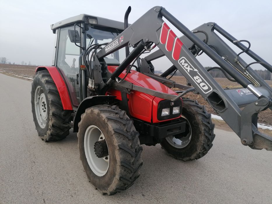 Massey ferguson z turem renault
