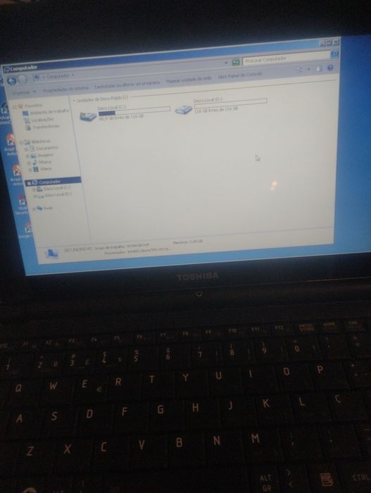 Portátil Toshiba