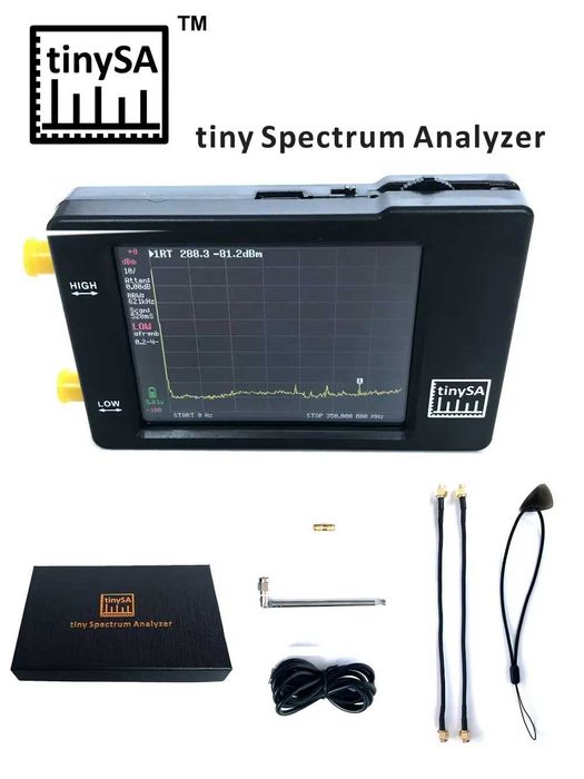 Частотний аналізатор спектру TinySA 2.8" 100 кГц – 960 МГц