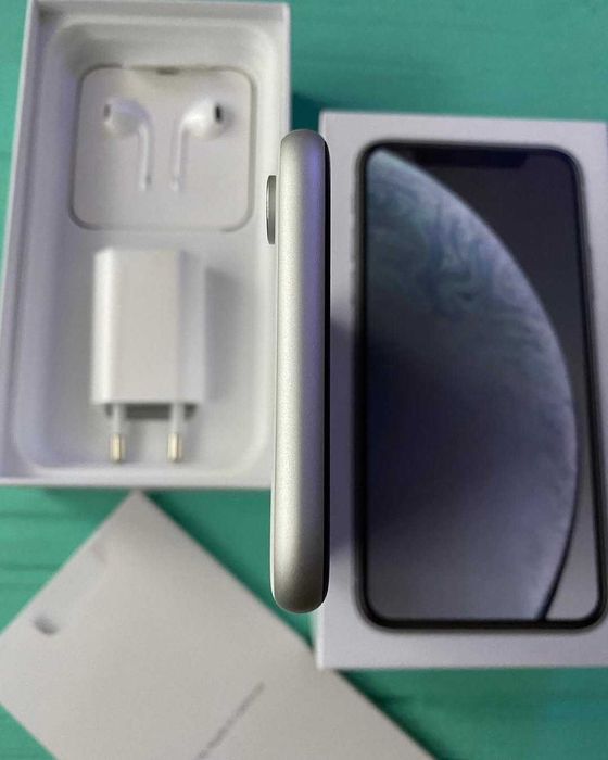 iPhone XR White | Айфон ХР білий | Ідеал | Комплект на подарунок!