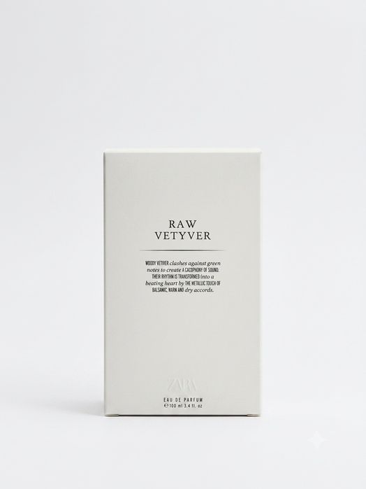 Perfume Zara Raw Vetyver