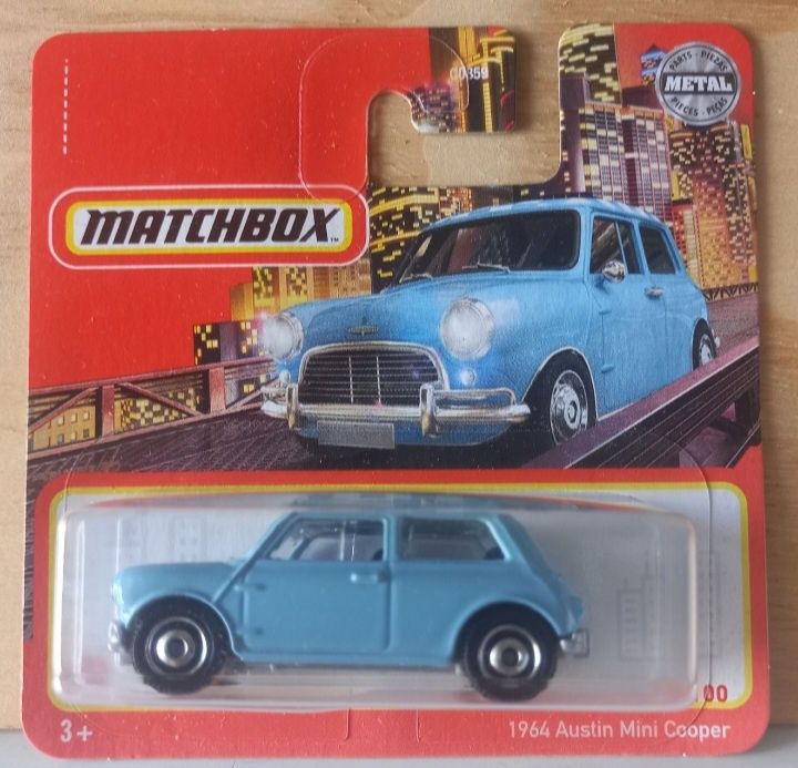 1964 austin mini cooper matchbox