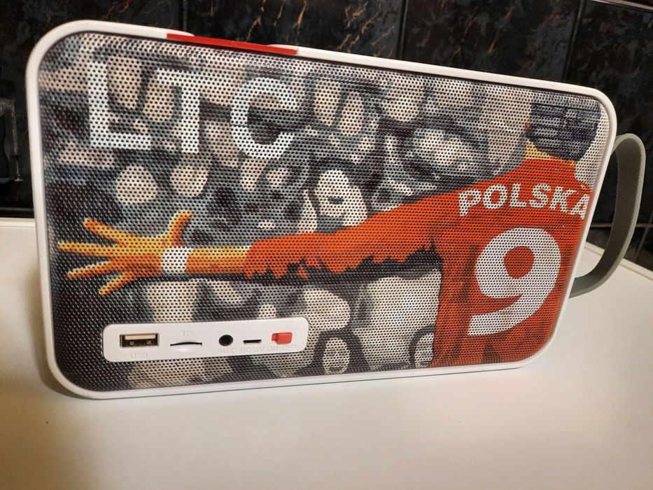 Głośnik przenośny bezprzewodowy  bluetooth LTC, USB/SD/AUX, akumulator 1800mAh Lewandowski