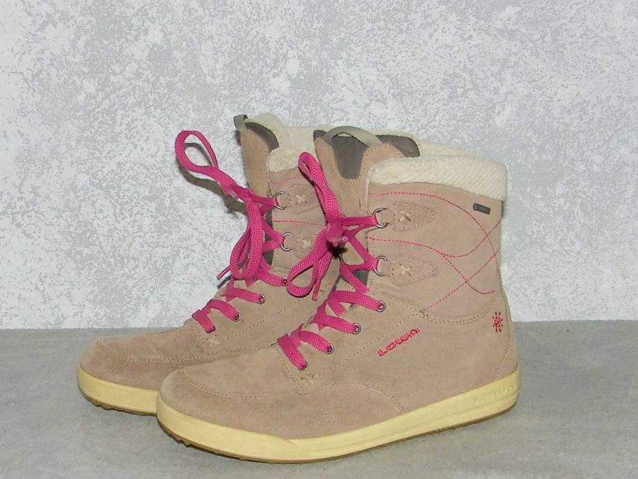 LOWA SAMARA GTX Mid Gore-Tex - ŚNIEGOWCE - rozm. 38 - IDEALNE !!!
