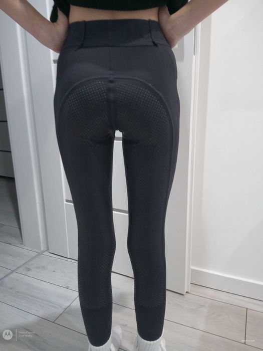 Legginsy z lejem silikonowym z horze