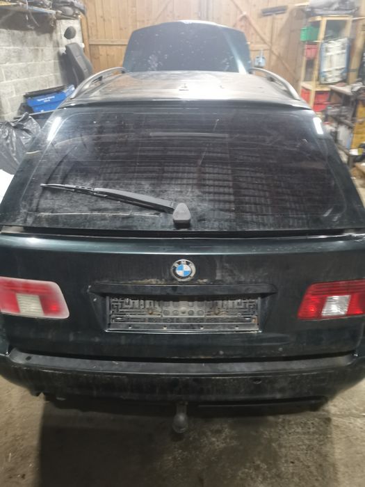 BMW E39 szyba tył uchlna