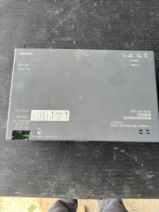 Siemens SITOP power 40 24V 40A zasilacz przemyslowy