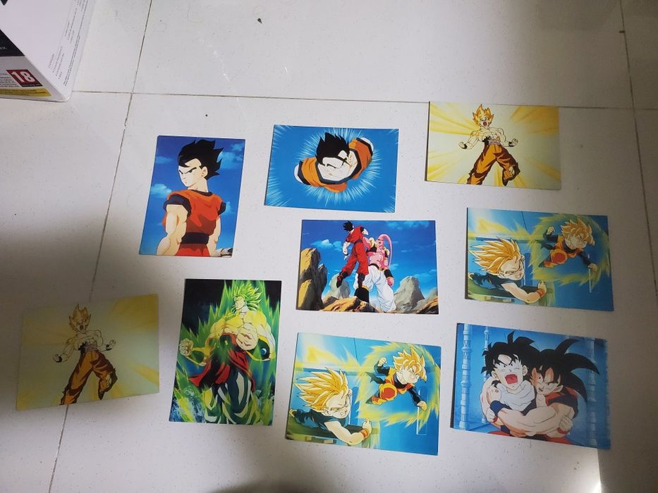 Postais Dragon Ball