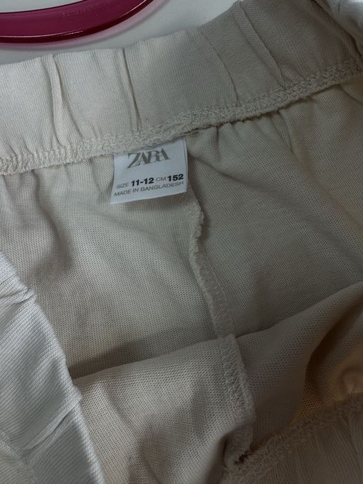 Штани палаццо zara та сорочка в клітинку zara