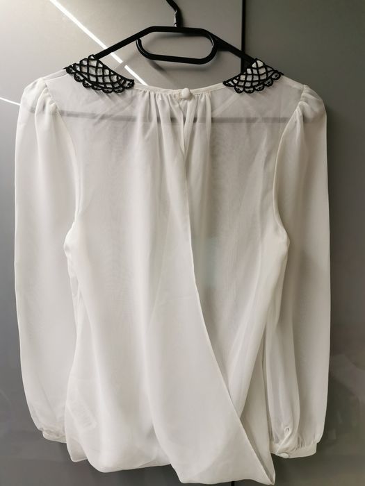 Bluzeczka damska z dlugim rękawem r. 36