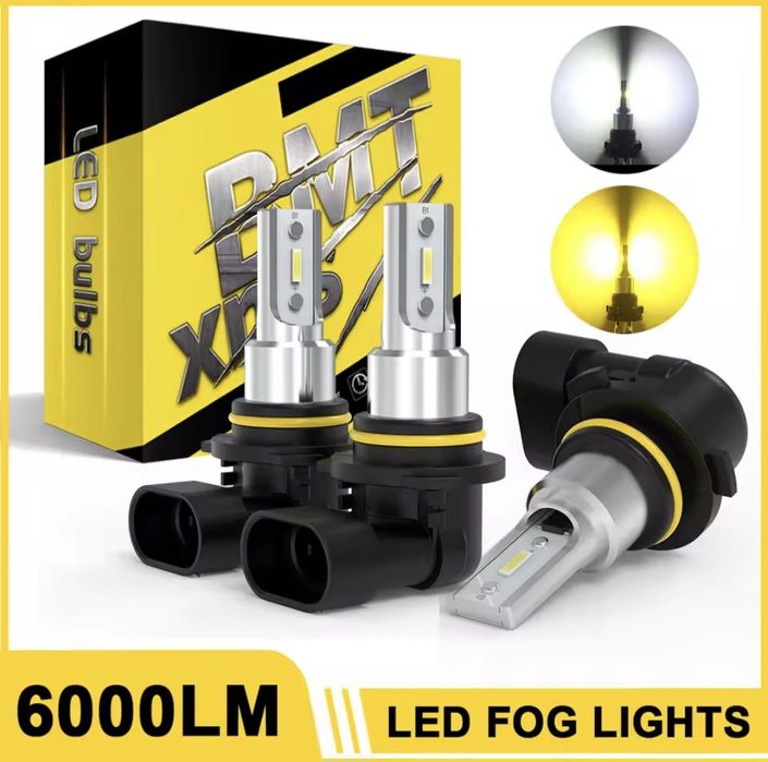 Żarówki LED przeciwmgielne 9005 / 9006