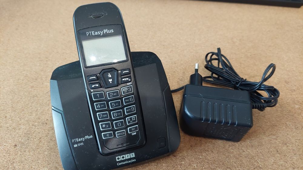 Telefone fixo com alta voz