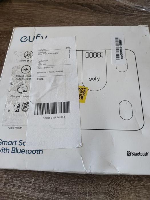 Розумні ваги Eufy A1 Smart Scale A1 з Bluetooth,