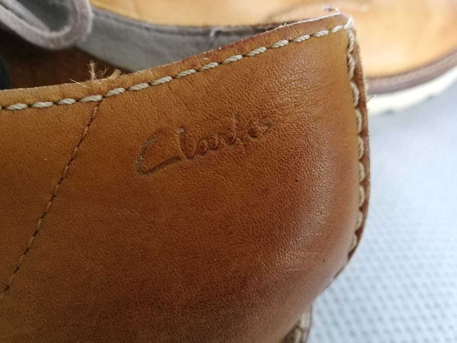 Чоловіче шкіряне взуття Clarks Active Air Оригінал Оксфорд