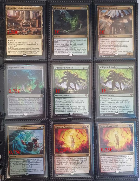 Mtg Secrets of Strixhaven - Cartas desde 0,75€