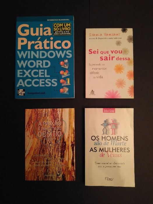 Livros em excelente estado - vários preços