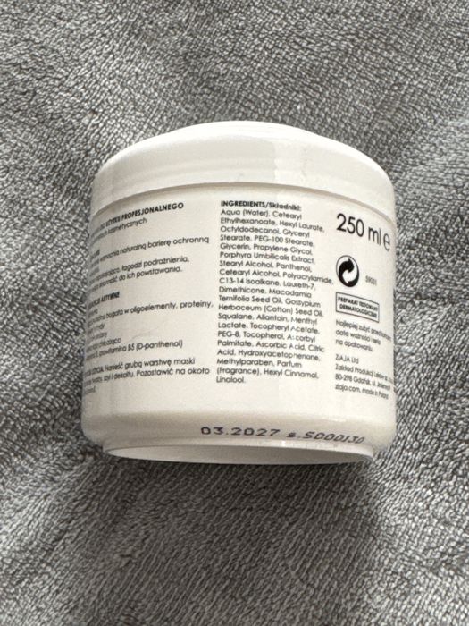 Nowa maska uspokajajaca ziaja pro