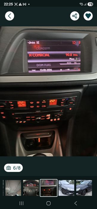 Citroen c5 1.6 2011 peças