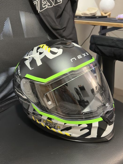 Nexx Y.100R Urbangram Helmet Black Matt - Negotiable