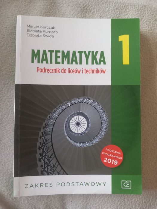 Podręcznik i zbiór zadań do matematyki do klasy 1 Oficyna Edukacyjna
