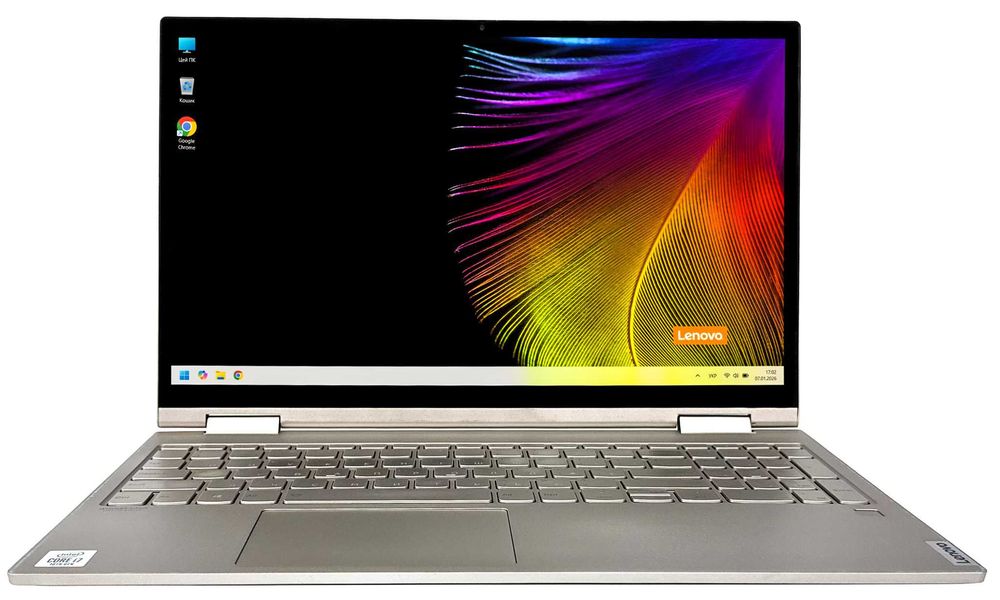 Ноутбук Lenovo Yoga C740-15IML: Core i7-10510U/12ГБ/SSD 512ГБ/15.6"