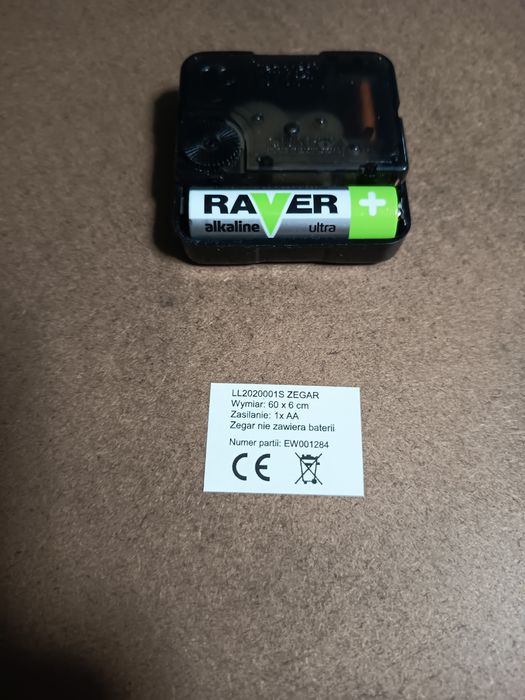 Zegar ścienny  Agata Meble 60 cm cichy mechanizm