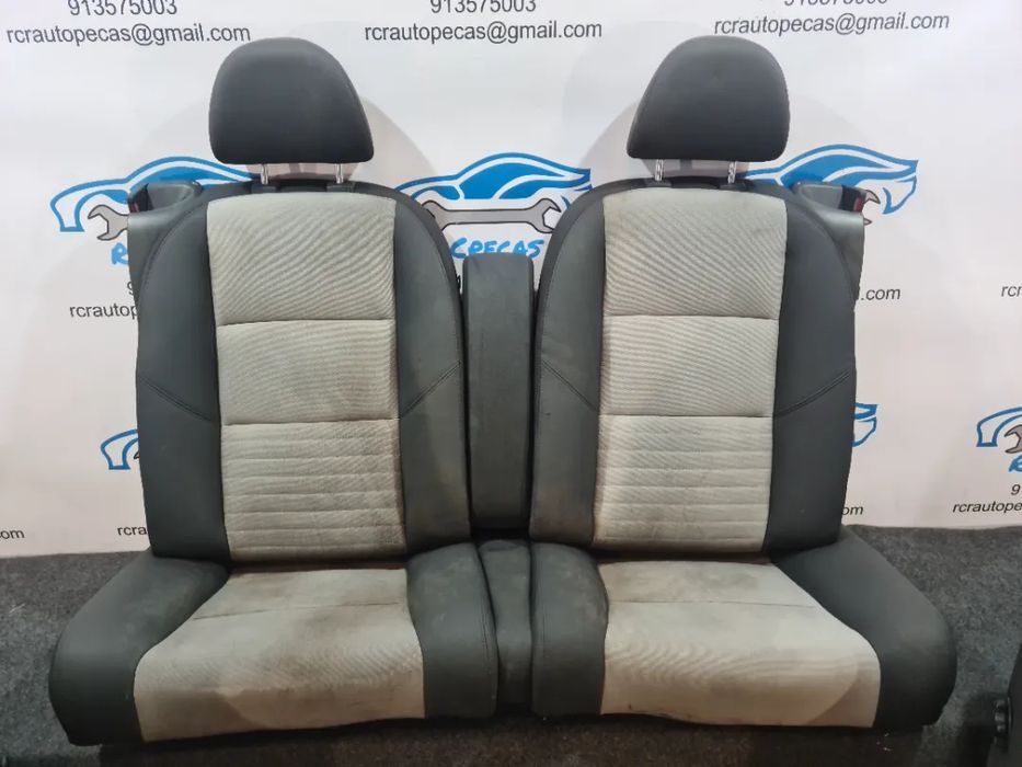 BANCO BANCOS PELE FRONTAL FRENTE TRASEIRO TRÁS AIRBAG VOLVO C30 533