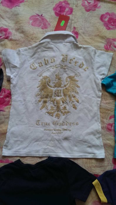 5 футболок (1 новая с биркой) + шапочка FILA на мальчика- цена за всё!